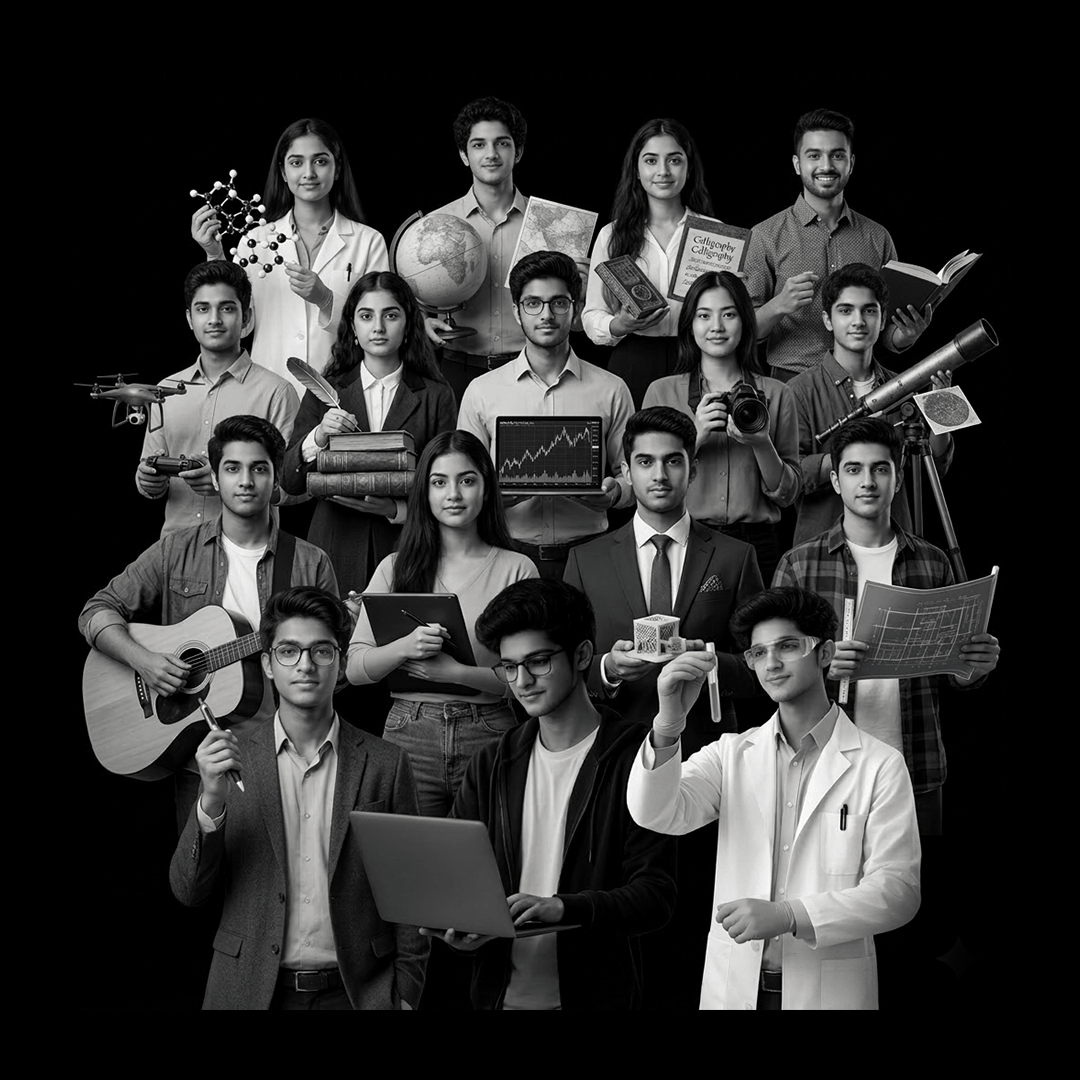 Students collaborating